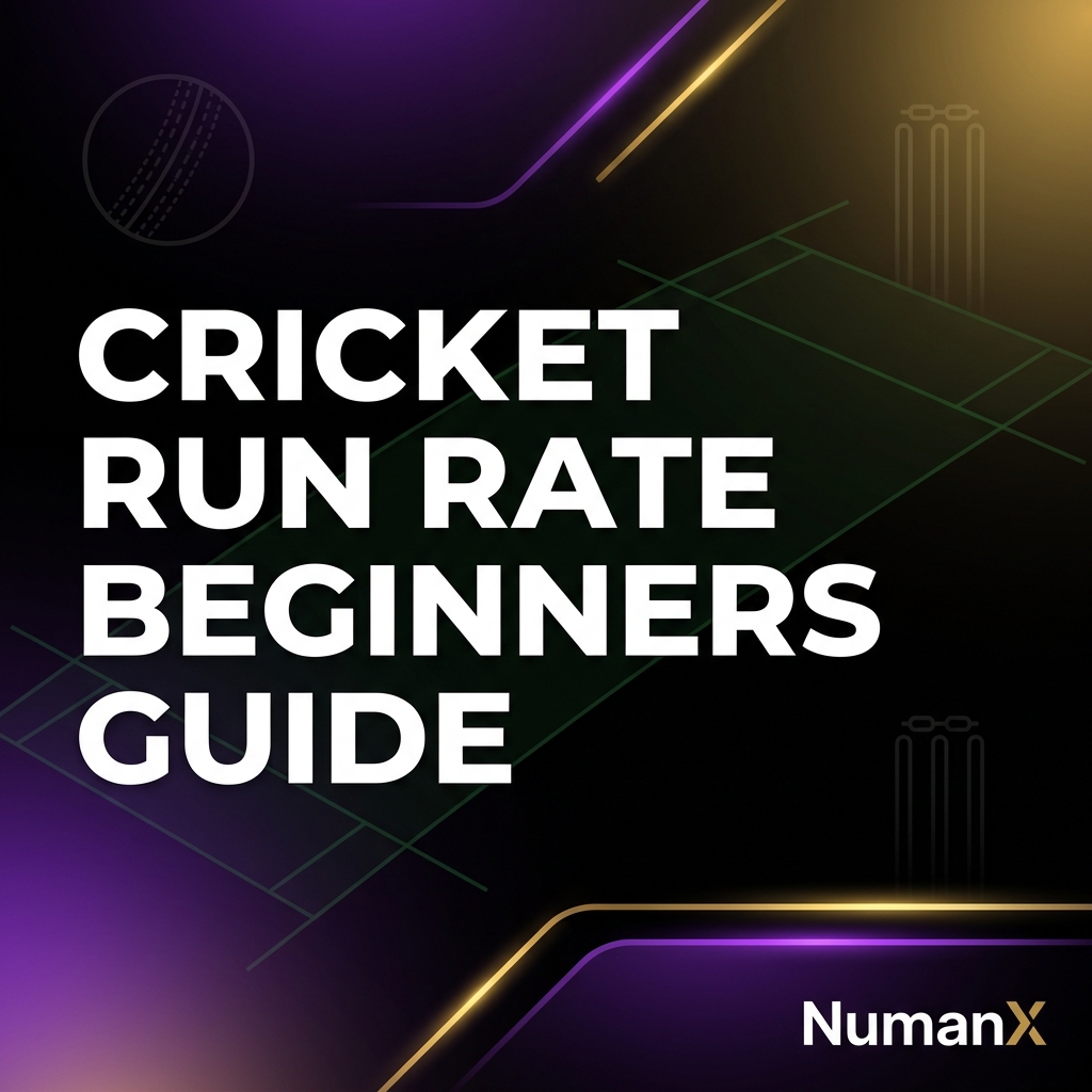 Understanding Cricket Run Rate: A Beginner's Guide